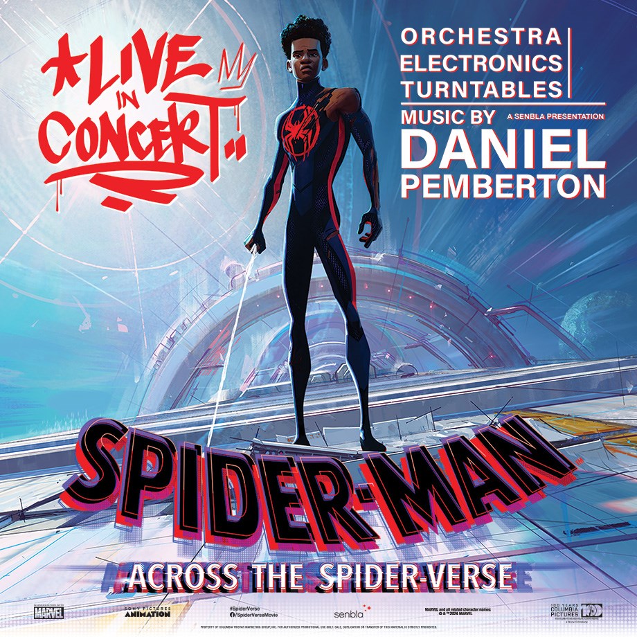 Spider-Man: Across the Spider-Verse in Concert -September 8, 2024 at 6:00pm