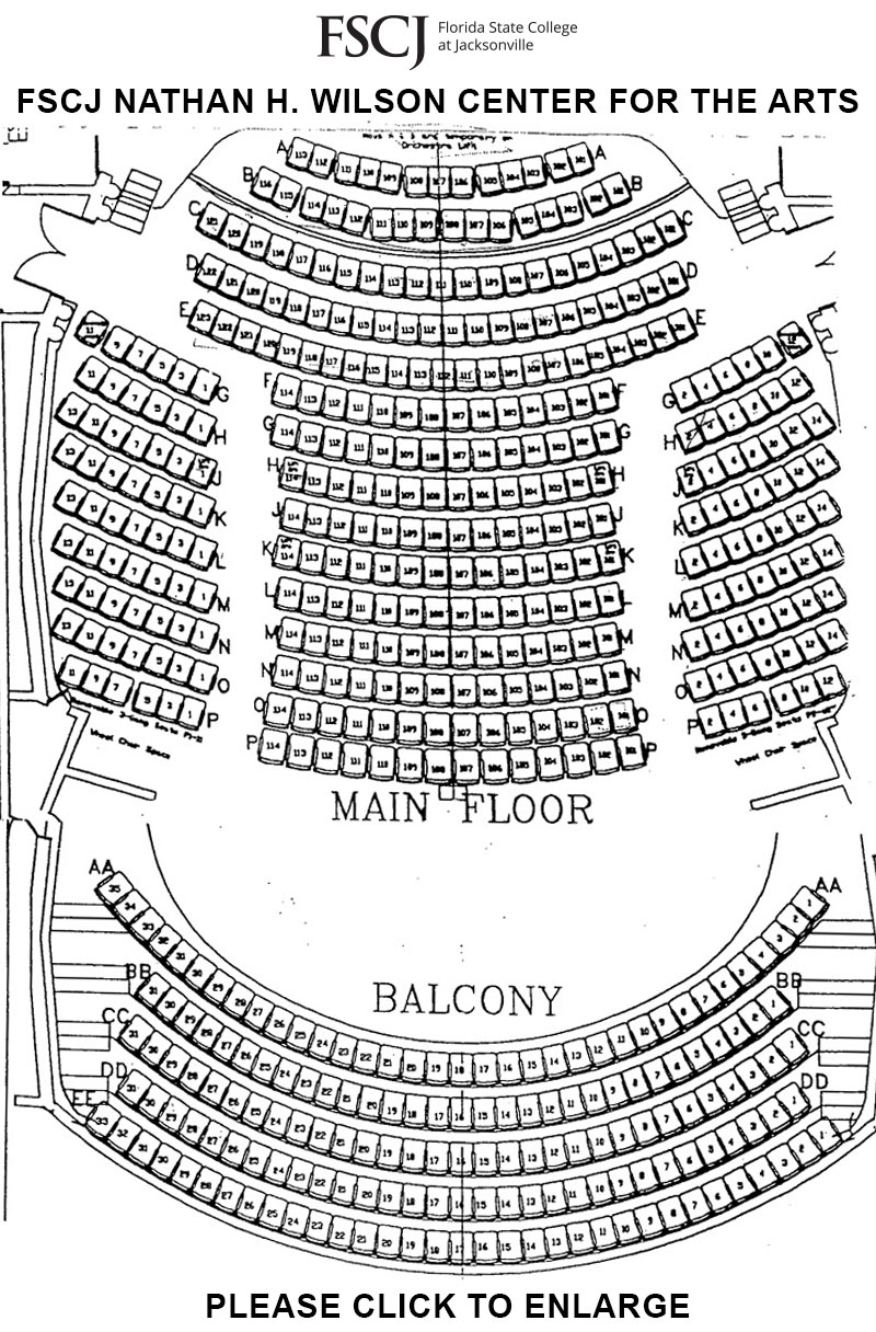 Fscj Artist Series Seating Chart