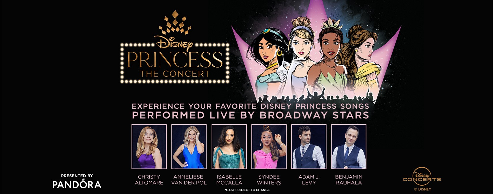 Pandora Presents Disney Princess: The Concert  -  - November 3, 2022 at 7pm