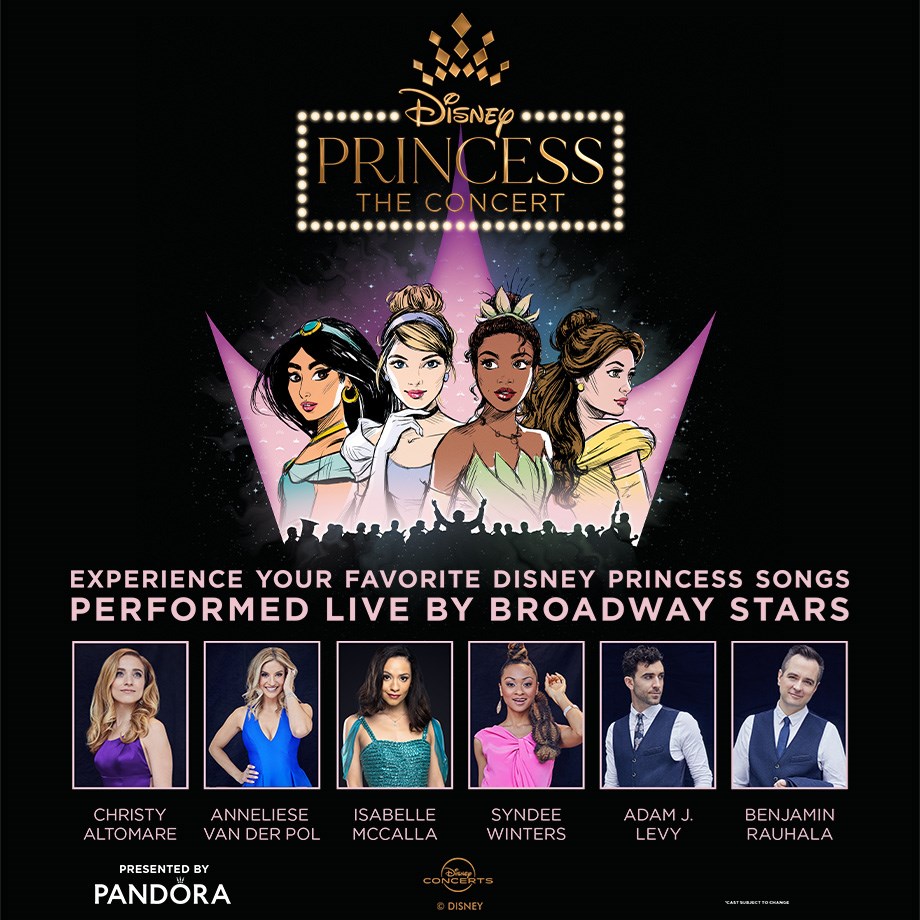 Pandora Presents Disney Princess: The Concert  - November 3, 2022 at 7pm