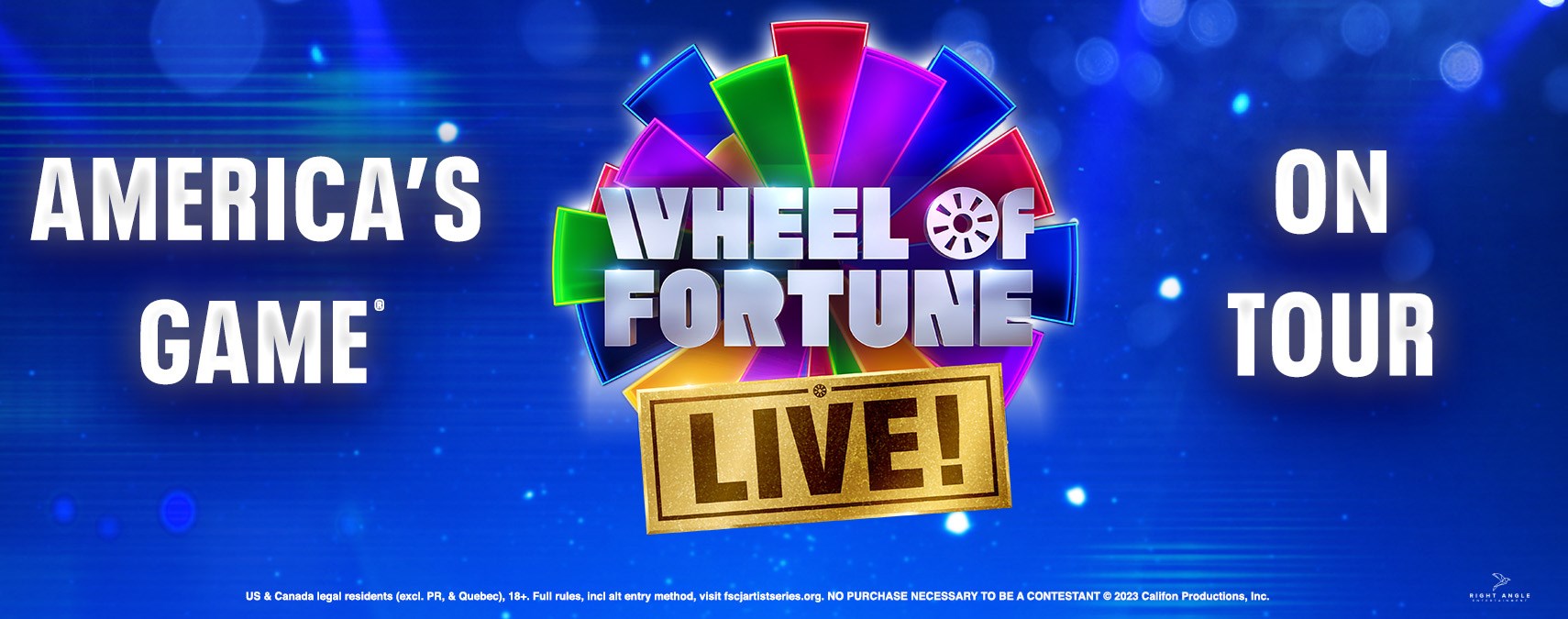 Wheel of Fortune LIVE!- December 20, 2023 at 7:30pm