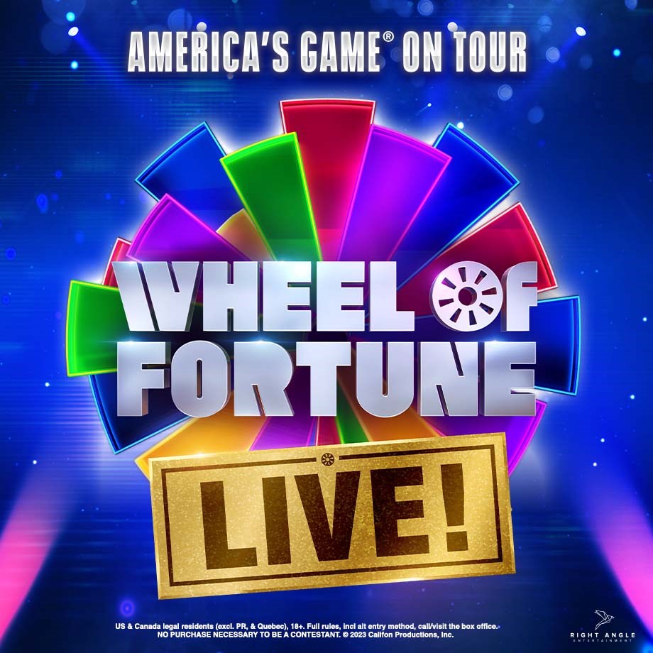 Wheel of Fortune LIVE!- December 20, 2023 at 7:30pm