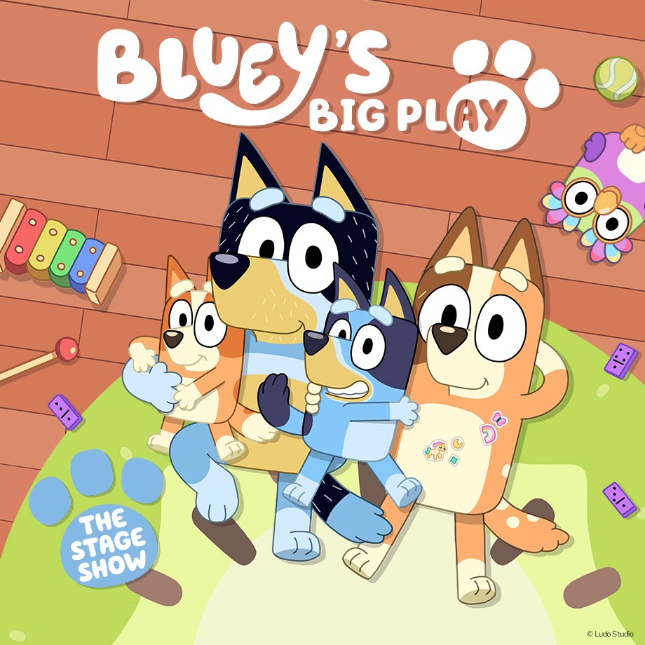 Bluey's Big Play -July 8-9, 2023 at 2:00pm and 6:00pm 