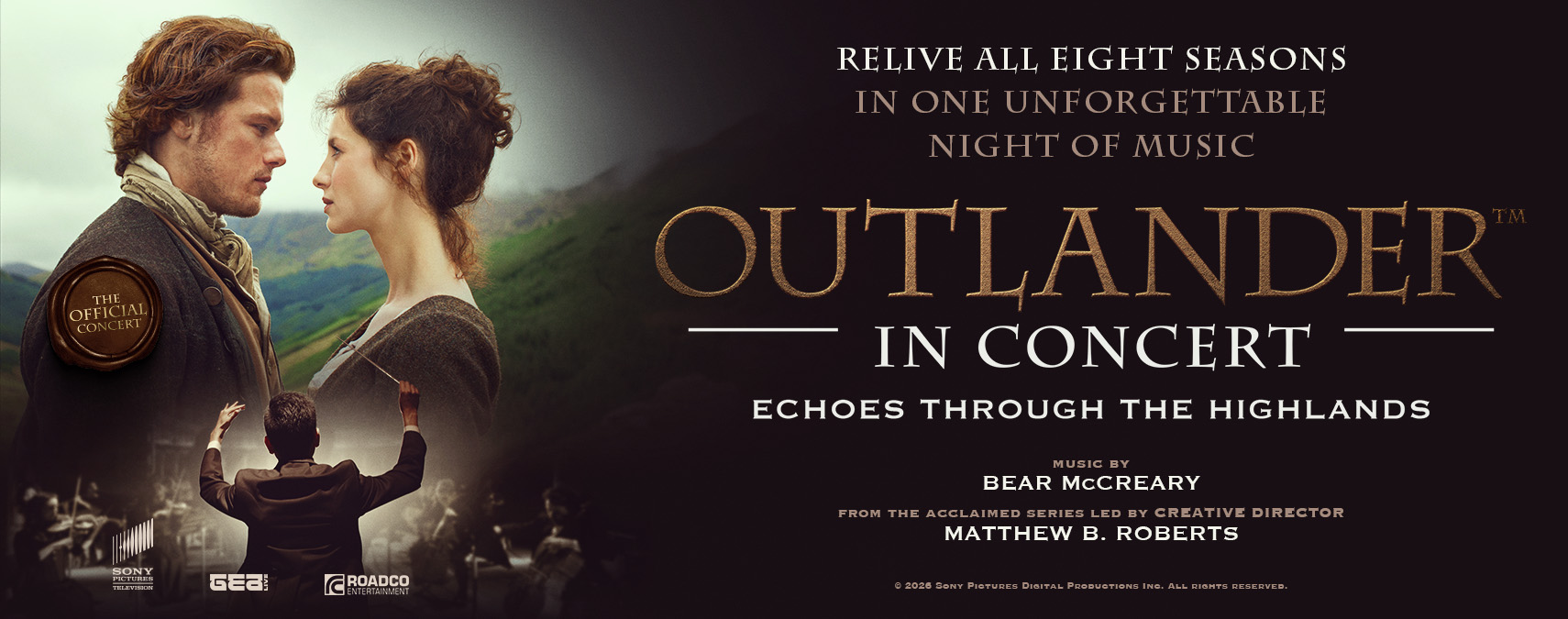 Outlander In Concert Oct. 17, 2026