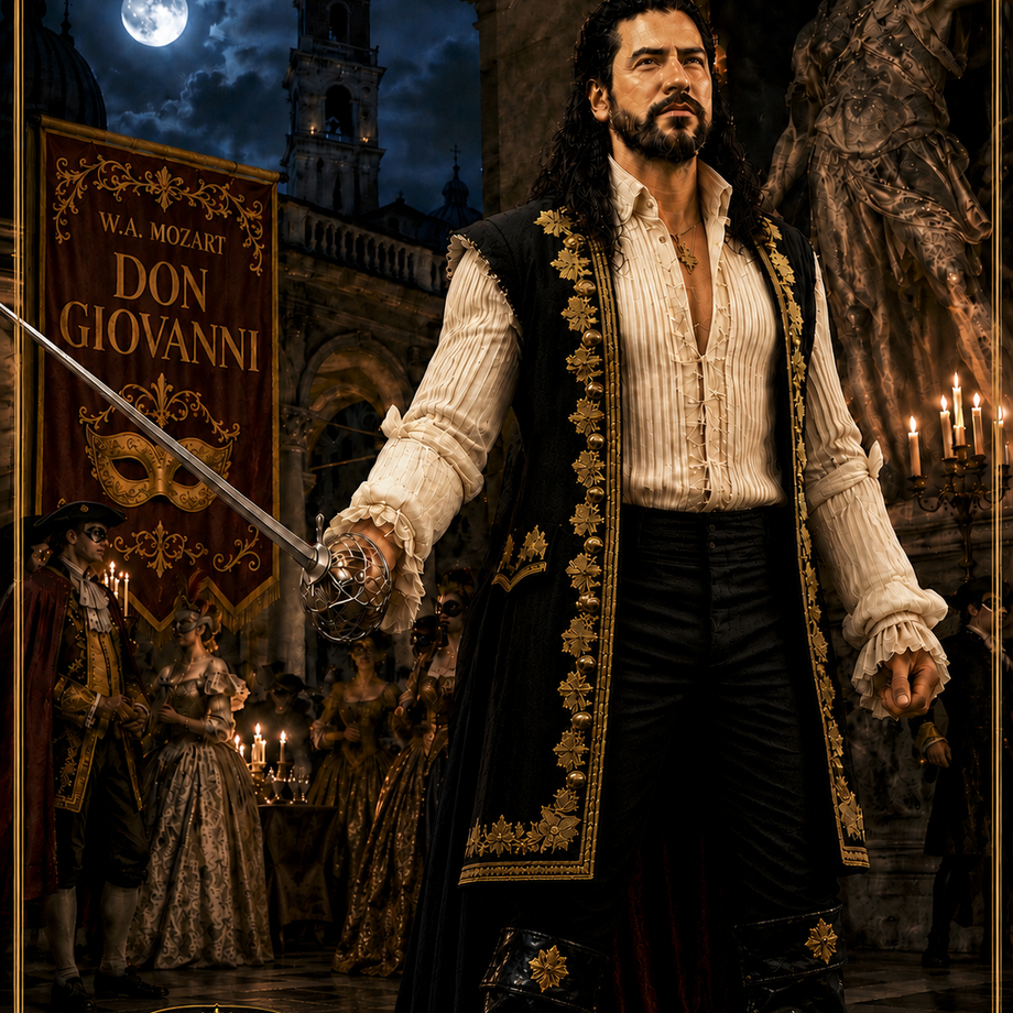 TEATRO LIRICO D'EUROPA - Mozart DON GIOVANNI - January 17, 2027 - 3 p.m. 